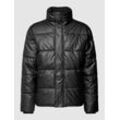 Steppjacke in Leder-Optik