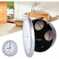 Ahlsen Safe Secret Compartment Wall Clock Diversion Hidden Secret Wall Clock Safe Container Box für verstecktes Geld, Schmuck, Wertsachen,