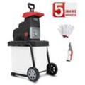 2IN1 Elektro Gartenhäcksler GS60 Häcksler Schredder 2800W Gartenschere - Scheppach