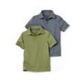 Tchibo 2 Kleinkinder-Poloshirts - Blau - Kinder - Gr.: 110/116