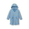 Tchibo Kinder-Frottierponcho - Weiss/Gestreift - Kinder - Gr.: 110/116