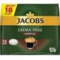 Jacobs Crema-Kaffeepads Stark 18 Stück à 6,5 g