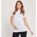 MP Women's Maternity Seamless Short Sleeve T-Shirt — Weiß - XS