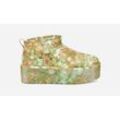 UGG® CS Ultra Mini Plateauschuh in Green Floral, Größe 40.5