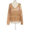 Oui Damen Pullover, beige, Gr. 36