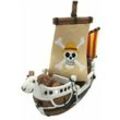 Jalleria - Harz Piratenschiff Aquarium Ornamente Dekorationen Aquarium Schiff Ornament Dekor Shelter One Piece Thema