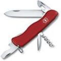 Victorinox - Schweizer Taschenmesser Picknicker, ideal für Ausflüge ins Grüne, hat 11 Funktionen, mit feststellbarer Klinge und Flaschenöffner, Farbe