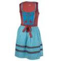 Dirndl MAZE "Rosmarie", Damen, Gr. L, rot, Oberteil: 100% Leder, Lamm / Unterteil: 100% Baumwolle / Futter: 100% Baumwolle, Kleider