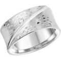 Fingerring FIRETTI "Schmuck Geschenk Silber 925 Damenring Ring Struktur" Gr. 56, silber (silberfarben), Fingerringe, Damen, 56, Silber 925 (Sterlingsilber), 8,7mm