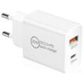 20W Schnellladegerät Stecker usb c, usb c+usb a Universaladapter pd&qc 3.0 Netzladung für iPhone 13,12,12 Mini,Pro,Max,11,11pro,XS,XR,8