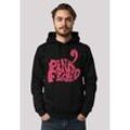 Kapuzenpullover F4NT4STIC "Pink Floyd Retro Logo NAVY", Herren, Gr. L, schwarz, Obermaterial: 85% Baumwolle, 15% Polyester, casual, relaxed fit, Langarm, Pullover, Premium Qualität