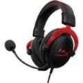 Cloud ii – Gaming-Headset mit Mikrofon für PC/PS4/Mac, Rot - Hyperx