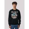 Sweatshirt F4NT4STIC "Pink Floyd Animal Factory" Gr. L, schwarz, Herren, Obermaterial: 85% Baumwolle, 15% Polyester, Sweatshirts, Premium Qualität