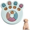 Hunde-Puzzlespielzeug für Welpen, interaktives Hunde-Puzzlespiel, Leckerli-Spender für das Trainingsspiel kleiner Hunde, langsamer Futterautomat zur