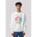 Sweatshirt F4NT4STIC "Pink Floyd Wish You Were Here" Gr. L, weiß, Herren, Obermaterial: 85% Baumwolle, 15% Polyester, Sweatshirts, Premium Qualität