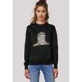 Sweatshirt F4NT4STIC "Sesamstraße Oscar Tresh Box" Gr. L, schwarz, Damen, Obermaterial: 85% Baumwolle, 15% Polyester, Sweatshirts, Premium Qualität