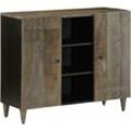 Sideboard 90x33x75 cm Massivholz Mango Vidaxl