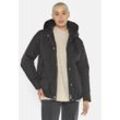 Outdoorjacke FUCHS SCHMITT "Jacke Weather Protection" Gr. 34, schwarz, Damen, 100% Polyester, unifarben, Jacken, mit Kapuze