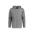 Sweater GANT "Sweatjacke REGULAR SHIELD FULL ZIP HOODIE", Herren, Gr. 4XL, grau, Obermaterial: 87% Baumwolle CO. 13% Polyester PES., Sweatshirts