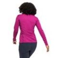 Fleecepullover MAIER SPORTS "Jenna Rec" Gr. 36, pink (magenta), Damen, 100% Polyester (recycled), Sweatshirts, Damen Midlayer, elastisches und pflegeleichtes Half-Zip Fleece