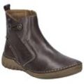 Stiefelette JOSEF SEIBEL "Felicia 11", Damen, Gr. 38, braun, Ziegenleder, unifarben, sportlich, Schuhe, Winterboots, Komfortschuh, Stiefel mit Innenreißverschluss