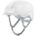 Fahrradhelm ABUS "HUD-Y" Gr. L, weiß (weiß (puristic)), Helme, L Kopfumfang: 57cm - 61cm