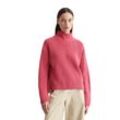 Strickpullover MARC O'POLO Gr. XL, blushed berry, Damen, Strick, Obermaterial: 100% Baumwolle, Pullover, mit Turtleneck-Kragen