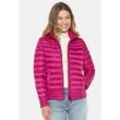 Steppjacke FUCHS SCHMITT "Steppjacke", Damen, Gr. 36, pink, 100% Polyester, unifarben, casual, normal, ohne Ausschnitt, Langarm, Jacken, mit modernem Design