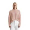 Strickpullover MARC O'POLO Gr. L, rosa (dusty rose), Damen, Strick, Obermaterial: 100% Baumwolle, Pullover, im klassisch-eleganten Halbpatentmuster designt