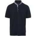 Henley-Shirt Bugatti blau