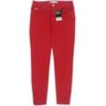 Zara Damen Jeans, rot, Gr. 38