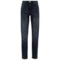 Damen Mom-Jeans mit Used-Waschung