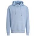 Herren Hoodie mit kleiner Logo-Stickerei