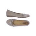 Gabor Damen Ballerinas, beige, Gr. 6