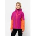 Funktionsjacke JACK WOLFSKIN "EAGLE PEAK 2L JKT W", Damen, Gr. L (42/44), pink (new, magenta), OBERSTOFF 100% POLYESTER FUTTER 100% POLYESTER, Jacken