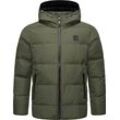 Steppjacke RAGWEAR "Norg" Gr. XL (54), grün (olivgrün), Herren, Obermaterial: 100% Polyester, Innenfutter: 100% Polyester, Wattierung: 100% Polyester, Jacken, Coole Herren Winterjacke