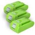 3x Akku kompatibel mit Stiga sab 24 ae, sc 24 ae, sgt 24 ae, sht 24 ae, smt 24 ae Elektrowerkzeug (2000 mAh, Li-Ion, 24 v) - Vhbw