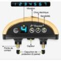 Wiederaufladbares, automatisches elektrisches Hunde-Antibellhalsband mit 7 einstellbaren Stufen, 3 Empfindlichkeits-/Vibrations-/Schockmodi, 19–62