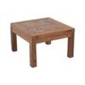 Holz Tisch KOKODA Teak 69x69 Holz Kaffeetisch Beistelltisch Garten Möbel Outdoor