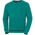 Otto Kern Ripp-Pullover Rundhals petrol 58