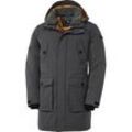 HENSON&HENSON Herren Thermo-Parka grau 52