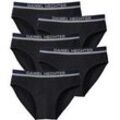 Daniel Hechter 5er Pack Herren Slips schwarz XL