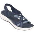 Clarks Damen Sandale blau 38