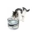 Trinkbrunnen und Wasserspender für Katzen, automatischer Trinkbrunnen für Katzen und Hunde, Wasserspender für Haustierfilter, 1,6 l, elektrisch und