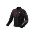 Motorradjacke Rev'It! Hyperspeed 2 GT Air Schwarz-Neonrot