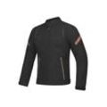 Motorradjacke IXON Striker Retro Schwarz-Braun