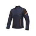 Motorradjacke IXON Striker Retro Schwarz-Navy-Braun