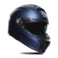 Klapphelm AGV Tourmodular E2206 Solid Galassia Blau Matt