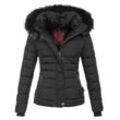 Navahoo Winterjacke Damen, schwarz