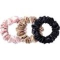 slip Accessoires Hair Care Pure Silk Large Hair Scrunchies Multi 3 Stk.